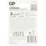 GP Batteries Primary Lithium 24LF batterij Zwart, 4 stuks