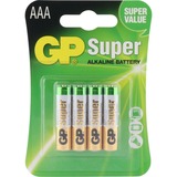 GP Batteries Super 24A batterij 4 stuks