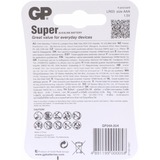 GP Batteries Super 24A batterij 4 stuks