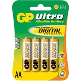 GP Batteries Ultra 15AU batterij 4 stuks, Retail