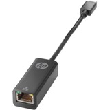 HP USB-C naar RJ45-adapter (V7W66AA) Zwart