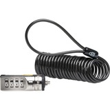 Kensington Combination Portable-laptopslot beveiliging Zwart