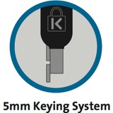 Kensington KENS ClickSafe 2.0 LaptopLock für Dell slot Zwart