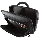 Targus Classic+ 17 - 18" Clamshell laptoptas Zwart/rood