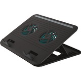 Trust Cyclone Notebook Cooling Stand laptopkoeler Zwart, 17866, Retail