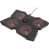 Trust GXT 278 Yozu Notebook Cooling Stand laptopkoeler Zwart, 20817