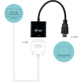 i-tec HDMI naar VGA 1080p / 60 Hz adapter Zwart