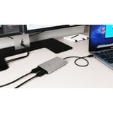 i-tec Thunderbolt 3 naar 2x DisplayPort adapter Zwart