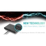 i-tec USB-C > HDMI PD/Data Travel adapter Zwart, 0,13 meter