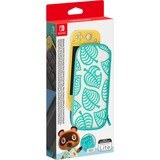 Nintendo Switch Lite-etui (Animal Crossing: New Horizons-editie) en beschermfolie, tas Wit/groen