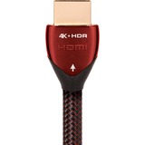 Audioquest Cinnamon HDMI kabel Zwart/rood, 2 meter