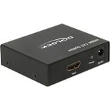 DeLOCK 1x HDMI naar 2x HDMI Splitter Zwart, 4K