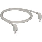 DeLOCK Cat.6a netwerkkabel Grijs, 1 meter, S/FTP, RJ-45