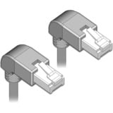 DeLOCK Cat.6a netwerkkabel Grijs, 1 meter, S/FTP, RJ-45