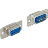 DeLOCK Connector Sub-D 9 pin female stekker Zilver