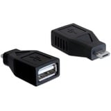 DeLOCK DeLOCK Adapter USB 2.0 - Micro -B  Zwart