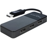 DeLOCK DisplayPort 1.4 Splitter 1 x DisplayPort in > 3 x DisplayPort out displayport splitter Zwart