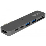 DeLOCK Dockingstation voor MacBook 5K Grijs