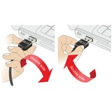 DeLOCK EASY-USB 2.0 Type-A male > EASY-USB 2.0 Type Micro-B male  kabel Zwart, 2 meter