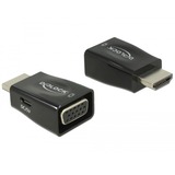 DeLOCK HDMI-A male > VGA female adapter Zwart