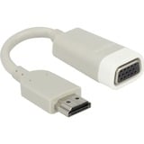 DeLOCK HDMI-A naar VGA adapter Grijs, 0,15 meter