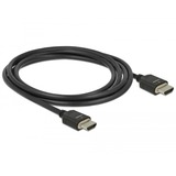 DeLOCK HDMI Kabel 48 Gbps 8K 60 Hz Zwart, 2 m