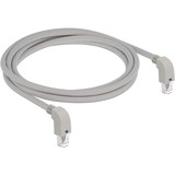 DeLOCK Patchkabel S/FTP, RJ-45 met Cat.6a Grijs, 2 meter