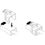 DeLOCK RJ45 Repair Clip Starter Set reserveonderdeel 16 clips