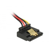 DeLOCK SATA 15 pin > 4 pin Molex male kabel 0,3 meter