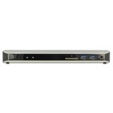 DeLOCK Thunderbolt 3 Docking Station 5K - HDMI / USB 3.0 / USB-C / SD / LAN Zilver/zwart, USB-C, HDMI, USB-A