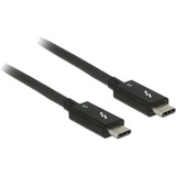 DeLOCK Thunderbolt 3 USB-C cable passive, 0.5m 5 A kabel 84844
