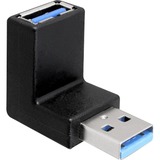 DeLOCK USB3.0 Adapter Zwart, 90°