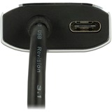 DeLOCK USB-C naar Mini DisplayPort adapter Donkergrijs, Power Delivery