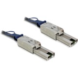 DeLOCK mini SAS 26pin mini SAS 26pin (SFF 8088) kabel Zwart