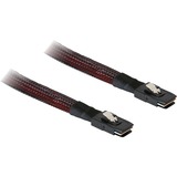 DeLOCK mini SAS 36pin Stecker-Stecker (SFF 8087) kabel Zwart