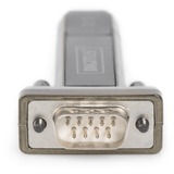 Digitus 9-pin serieel naar USB-A 2.0 adapter Zwart
