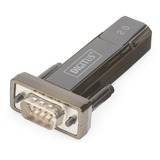 Digitus 9-pin serieel naar USB-A 2.0 adapter Zwart