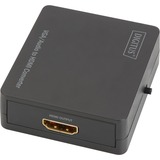 Digitus Converter VGA en Audio naar HDMI Zwart, DS-40131