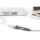 Digitus Serieel > USB-A 2.0 adapter Zwart, 0,8 meter