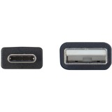 HP USB-A > USB-C kabel Zwart, 1 meter