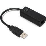 HP USB-A naar RJ-45 adapter Zwart