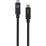 HP USB-C kabel Zwart, 2 meter