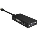 ICY BOX IB-AC1032 3 in 1 adapter Zwart