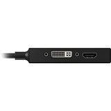 ICY BOX IB-AC1032 3 in 1 adapter Zwart