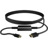 ICY BOX IB-AC548 Mini DisplayPort to active HDMI adapter Zwart