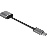 ICY BOX USB C > A Adapter Zwart, IB-CB010-C