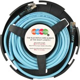 Patchsee Deskpatch RJ45 CAT.6a FTP 5m kabel Blauw