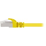 Sharkoon Cat.6 netwerkkabel Geel, 1 meter, SFTP, RJ-45