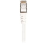 Sharkoon Cat.6 netwerkkabel Wit, 0,5 meter, SFTP, RJ-45
