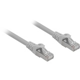 Sharkoon Cat.6a netwerkkabel Grijs, 15 meter, SFTP, RJ-45, Halogeenvrij